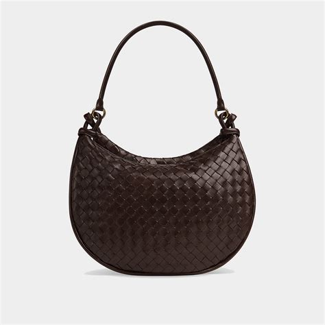 Large gemelli leather shoulder bag .